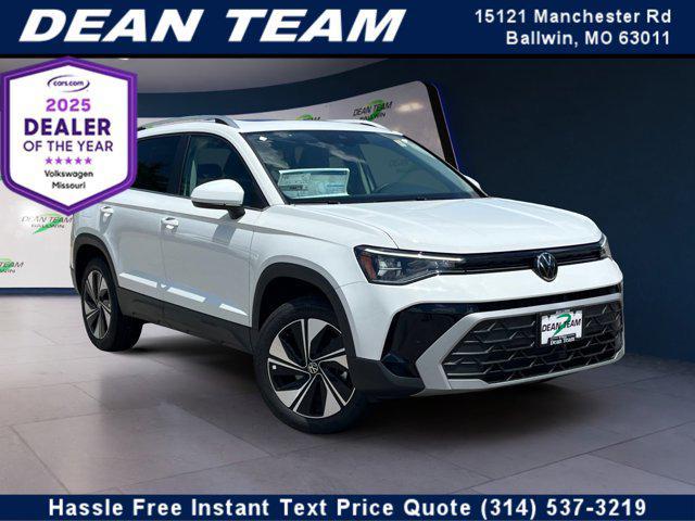 new 2025 Volkswagen Taos car, priced at $33,216