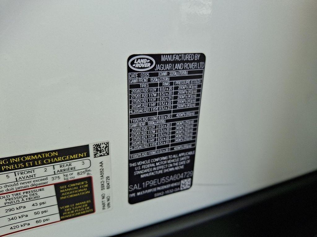 new 2025 Land Rover Range Rover Sport car, priced at $92,945