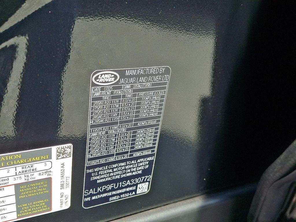 new 2025 Land Rover Range Rover car, priced at $131,435