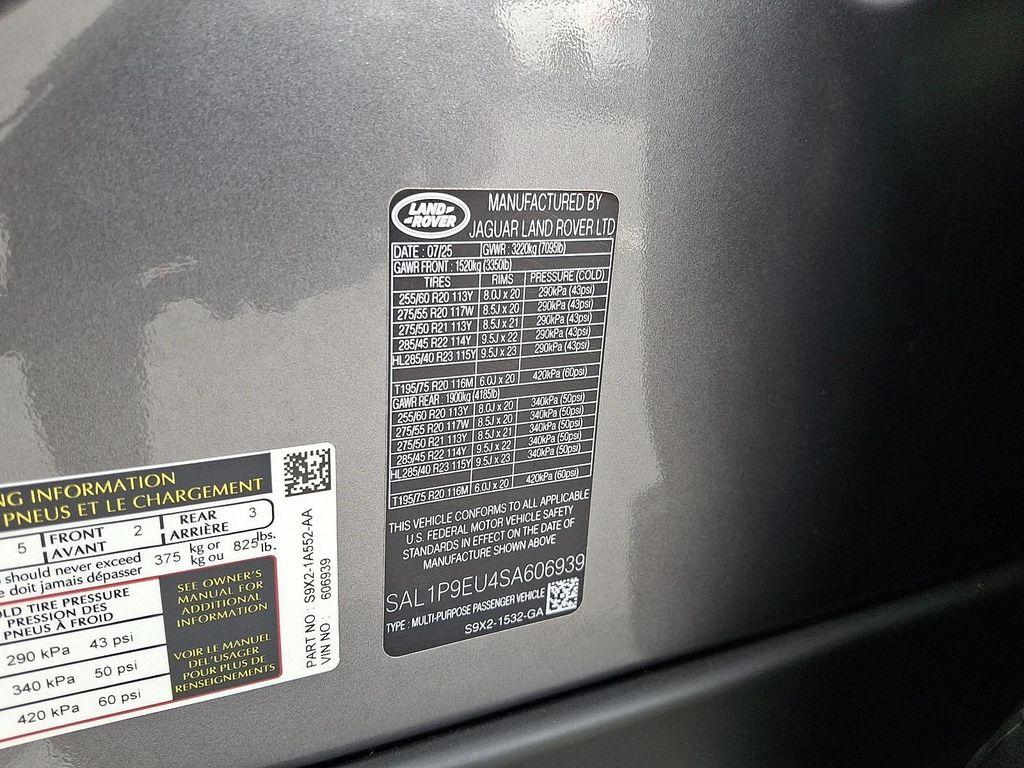 new 2025 Land Rover Range Rover Sport car, priced at $92,355