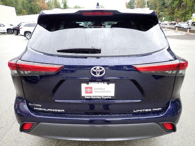 used 2021 Toyota Highlander car, priced at $37,111