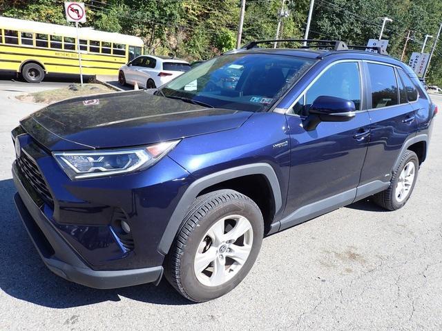 used 2021 Toyota RAV4 Hybrid car, priced at $30,000