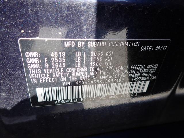 used 2018 Subaru Legacy car, priced at $19,993