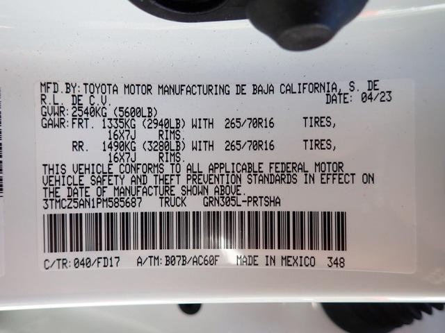 used 2023 Toyota Tacoma car, priced at $40,996