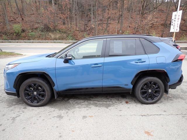 used 2022 Toyota RAV4 Hybrid car, priced at $36,998