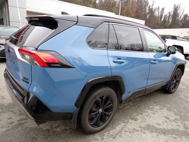 used 2022 Toyota RAV4 Hybrid car, priced at $36,998