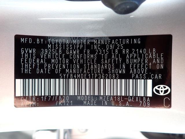 new 2026 Toyota Corolla car, priced at $24,394