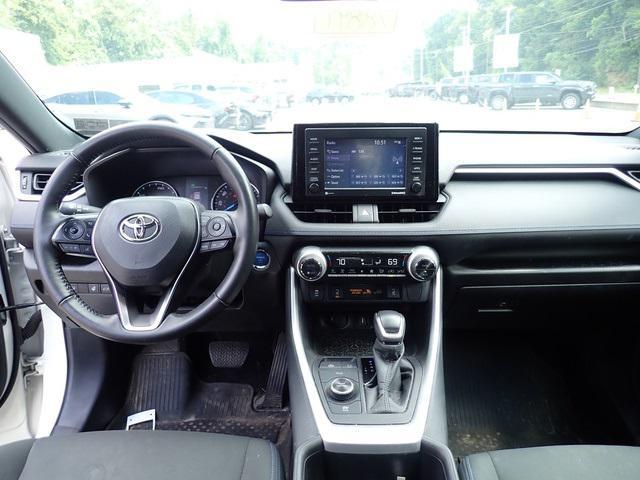 used 2022 Toyota RAV4 Hybrid car, priced at $30,000