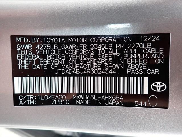 new 2024 Toyota Prius car, priced at $36,543