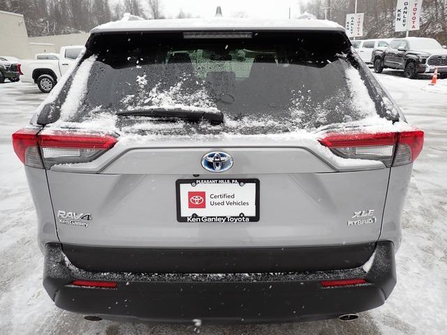 used 2024 Toyota RAV4 Hybrid car, priced at $34,263