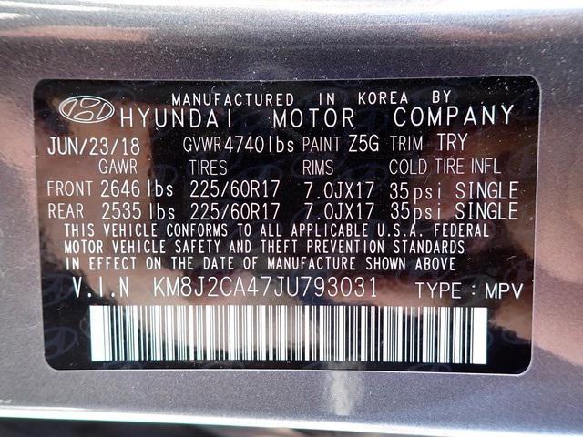 used 2018 Hyundai Tucson car, priced at $17,158