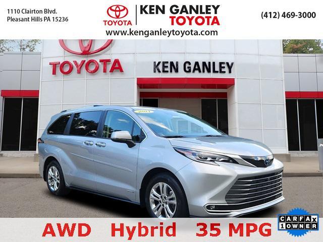 used 2021 Toyota Sienna car, priced at $43,776