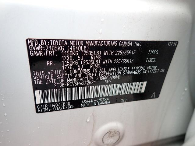 used 2015 Toyota RAV4 car, priced at $15,237