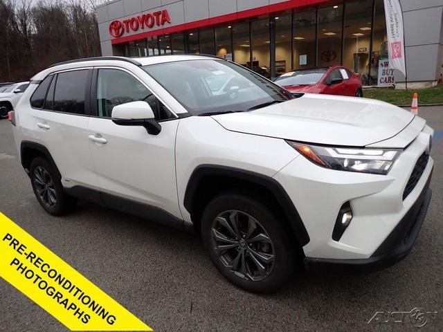 used 2022 Toyota RAV4 Hybrid car, priced at $35,737