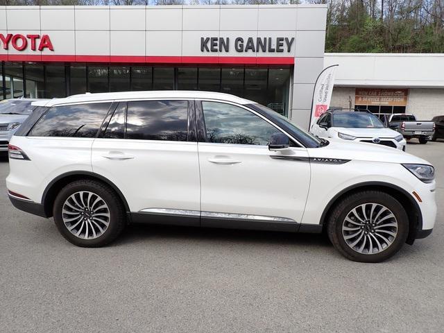 used 2021 Lincoln Aviator car, priced at $40,000