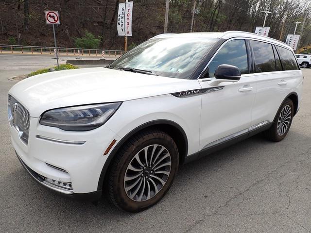 used 2021 Lincoln Aviator car, priced at $40,000