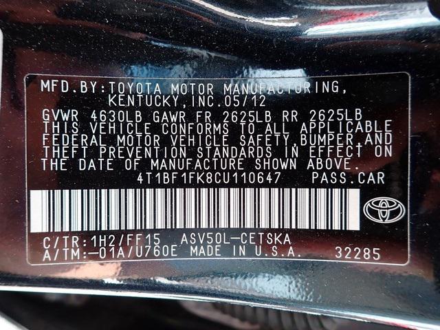 used 2012 Toyota Camry car, priced at $11,888