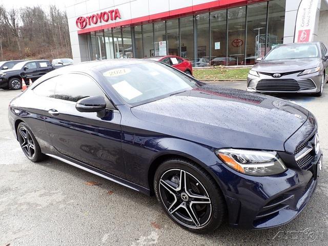 used 2021 Mercedes-Benz C-Class car, priced at $34,000