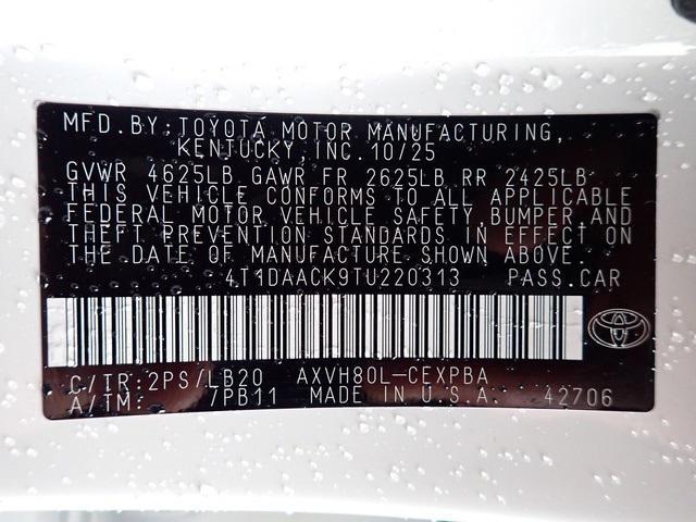 new 2026 Toyota Camry car, priced at $43,457