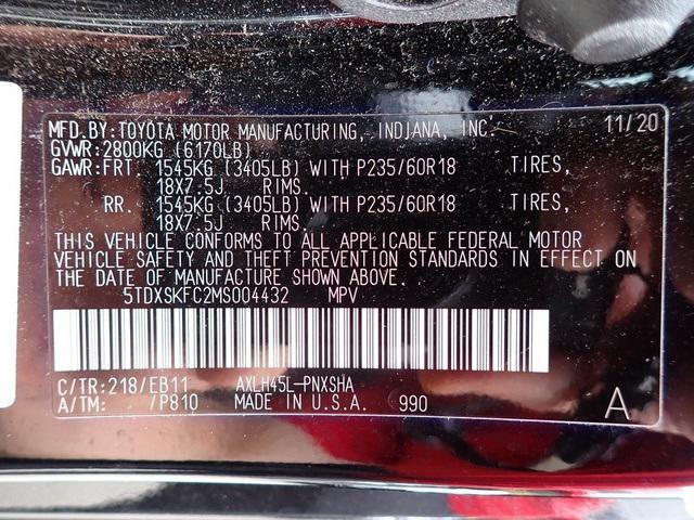 used 2021 Toyota Sienna car, priced at $36,888
