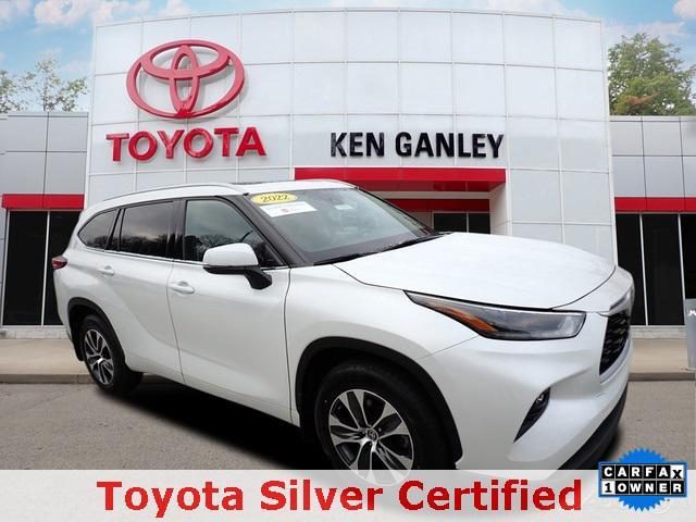 used 2022 Toyota Highlander car, priced at $30,000