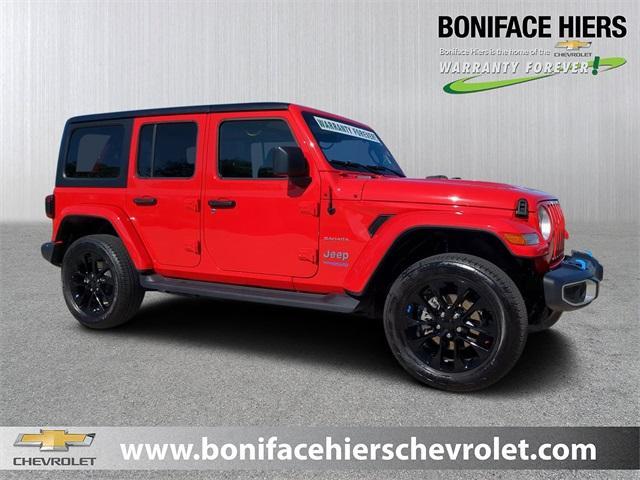 used 2022 Jeep Wrangler Unlimited 4xe car, priced at $39,865