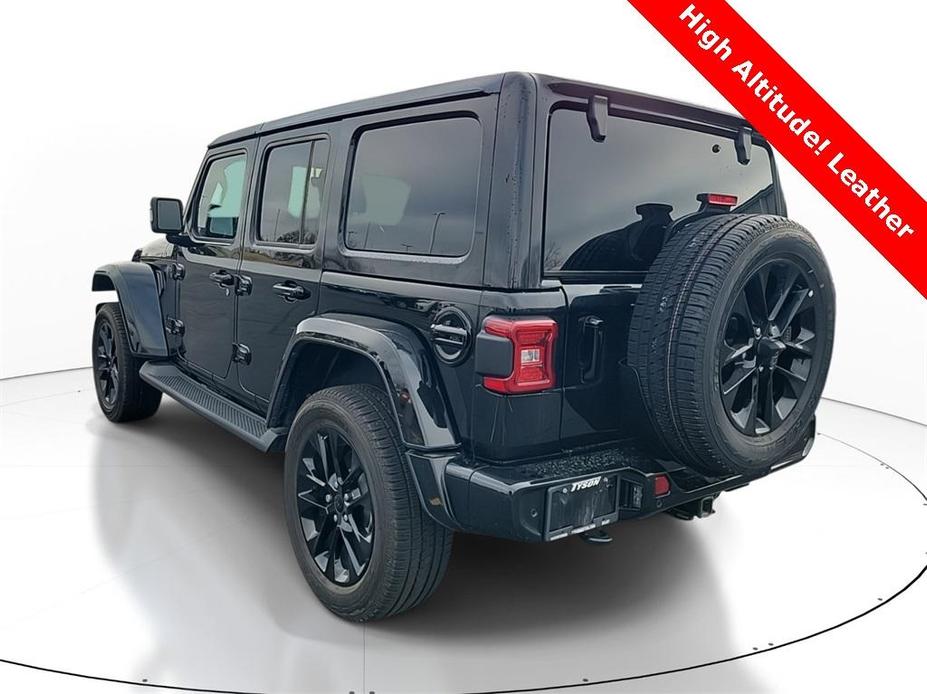 used 2022 Jeep Wrangler Unlimited car, priced at $36,700