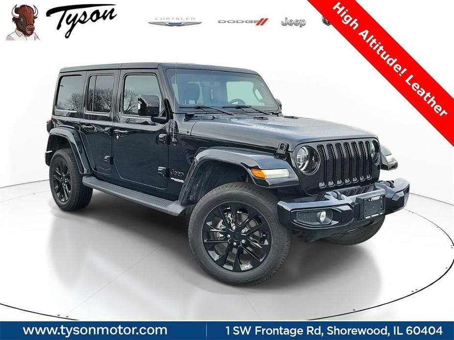 used 2022 Jeep Wrangler Unlimited car, priced at $36,700