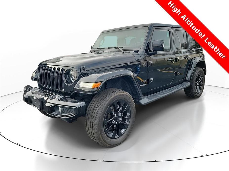 used 2022 Jeep Wrangler Unlimited car, priced at $36,700