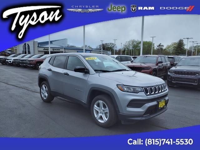 used 2023 Jeep Compass car, priced at $26,178