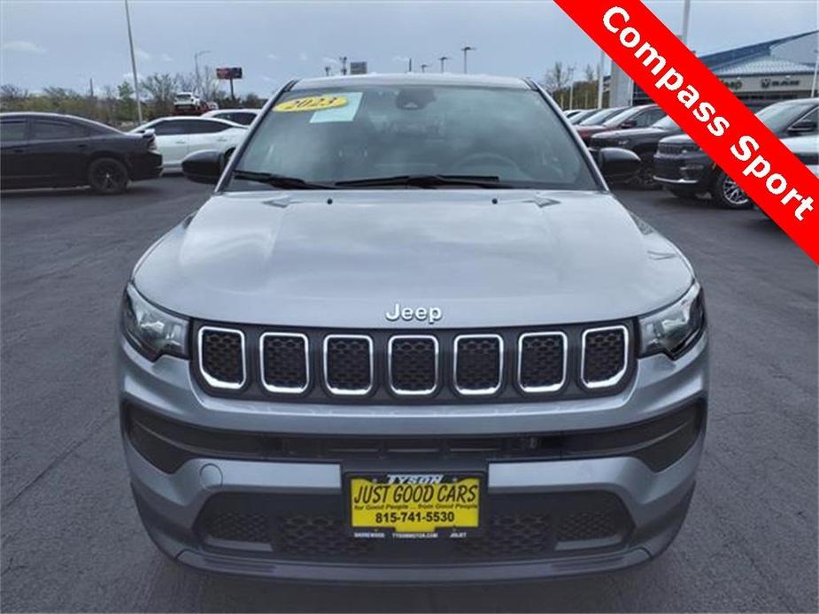 used 2023 Jeep Compass car, priced at $24,777