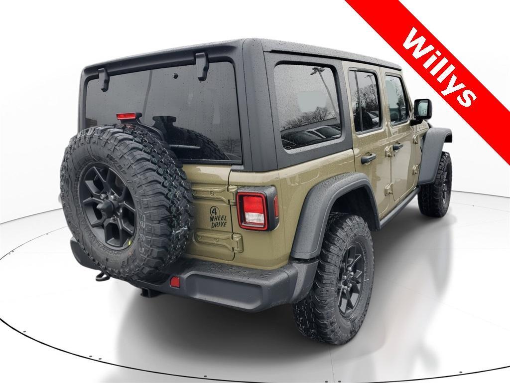 new 2025 Jeep Wrangler car, priced at $45,475