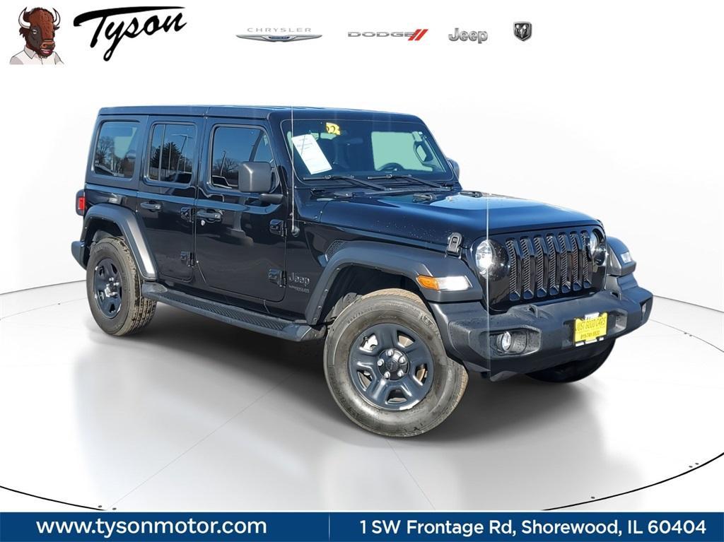 used 2022 Jeep Wrangler Unlimited car, priced at $28,977