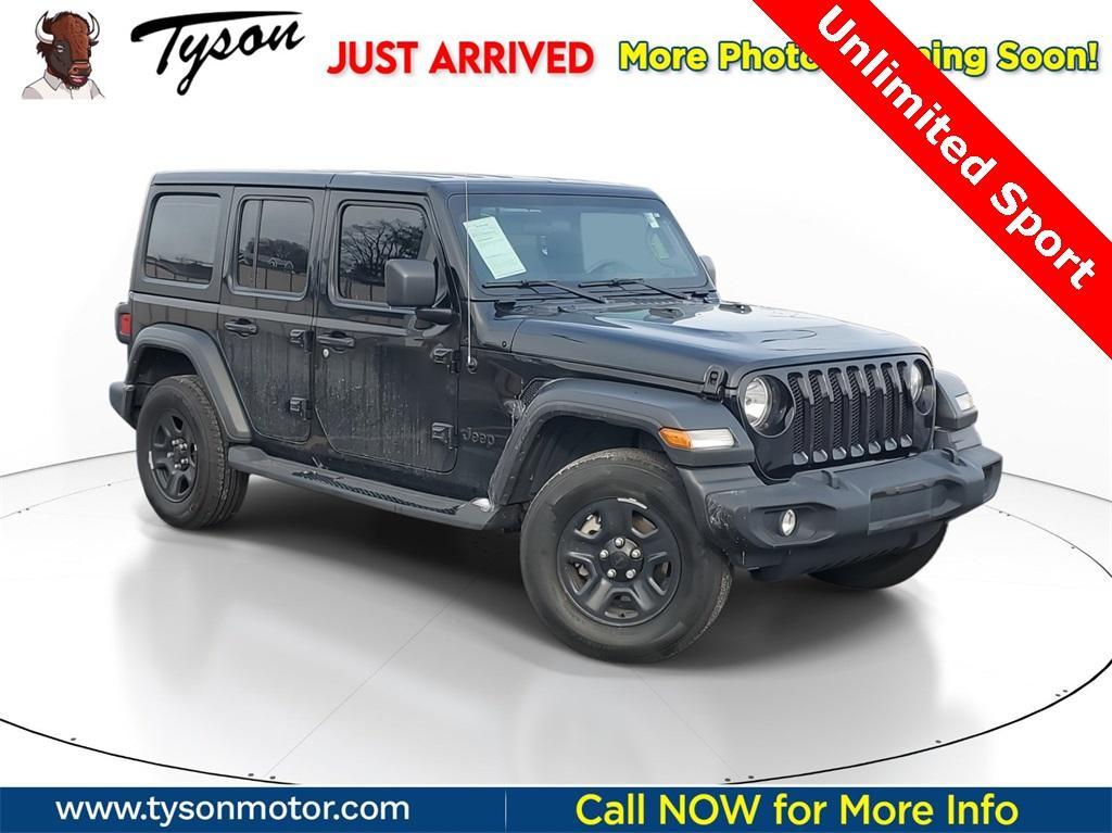 used 2022 Jeep Wrangler Unlimited car, priced at $28,977