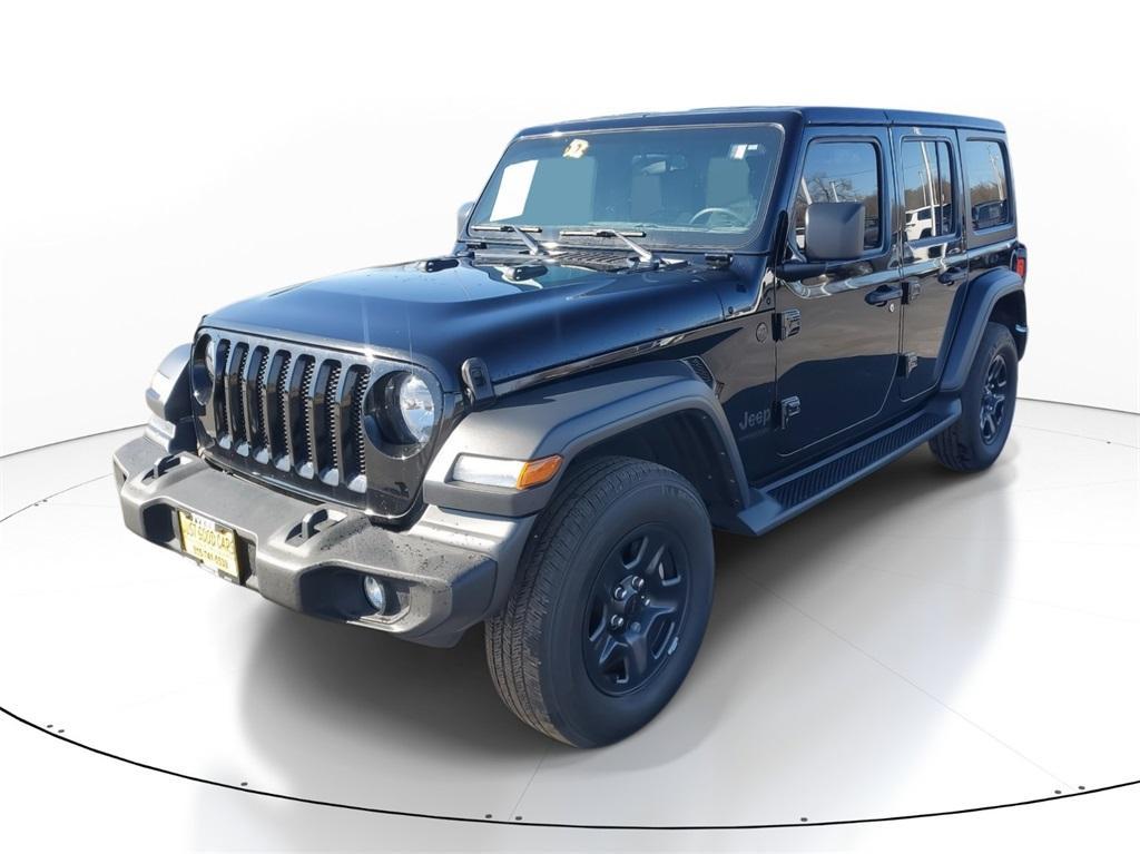 used 2022 Jeep Wrangler Unlimited car, priced at $28,977