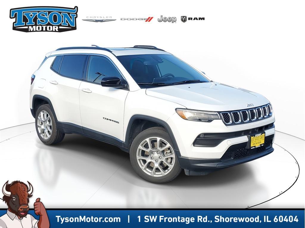 used 2024 Jeep Compass car, priced at $25,266