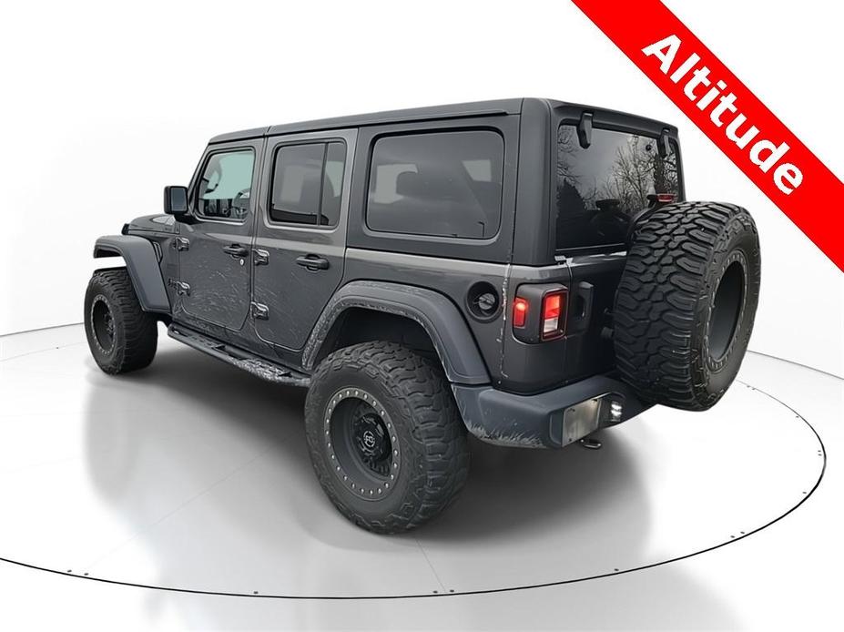 used 2021 Jeep Wrangler Unlimited car, priced at $29,977