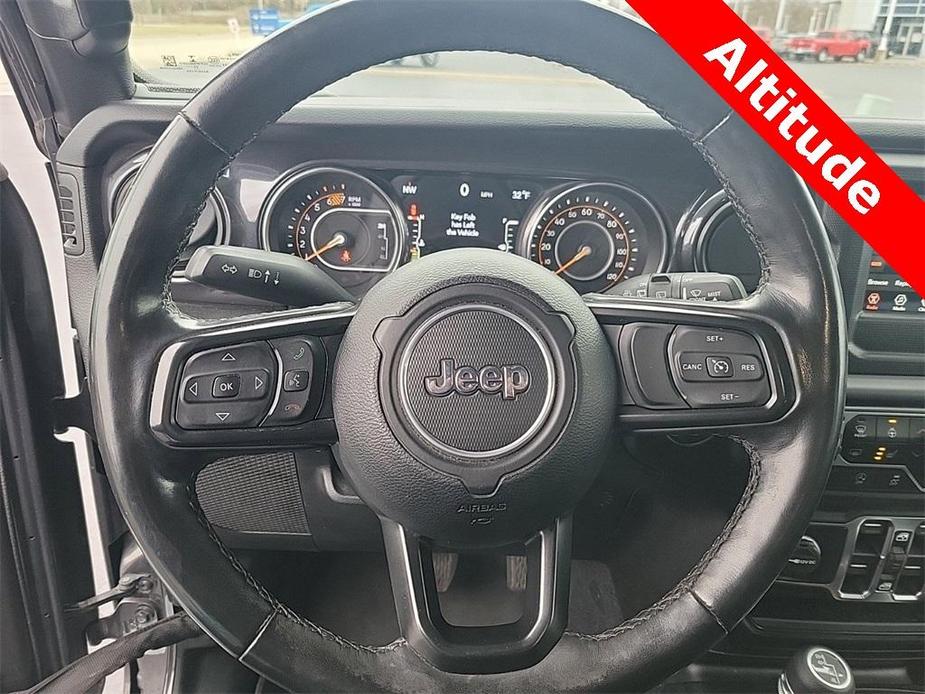 used 2021 Jeep Wrangler Unlimited car, priced at $29,977