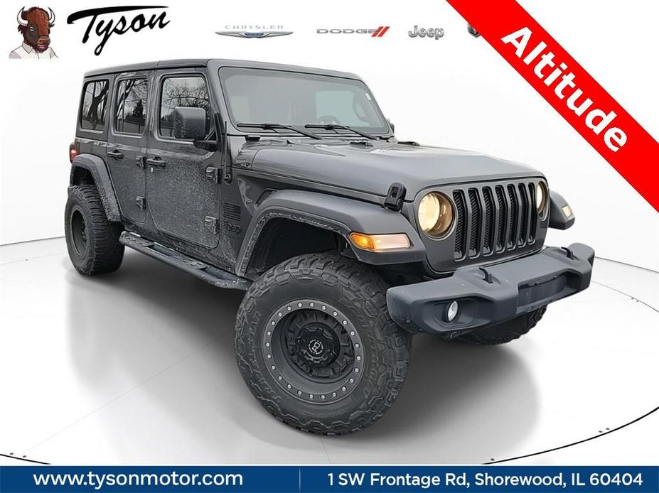 used 2021 Jeep Wrangler Unlimited car, priced at $29,977