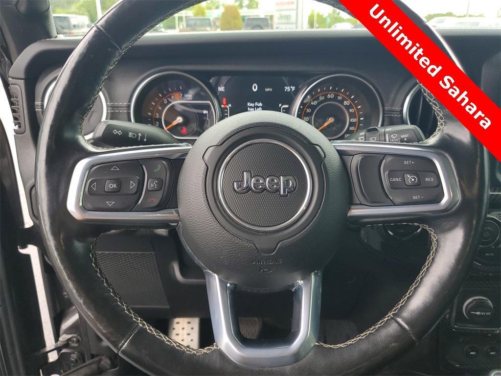 used 2020 Jeep Wrangler Unlimited car, priced at $27,744