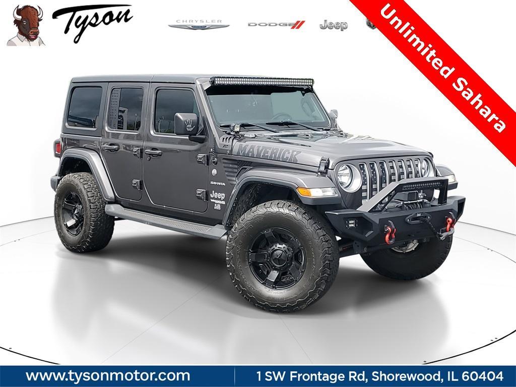 used 2020 Jeep Wrangler Unlimited car, priced at $27,744