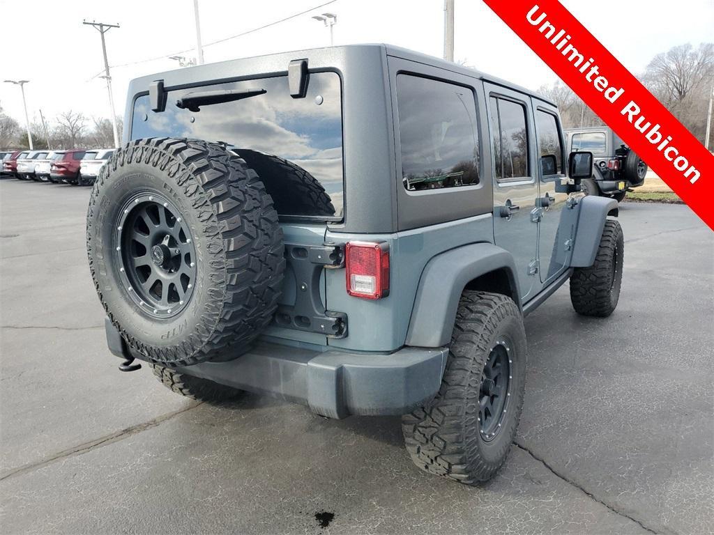 used 2014 Jeep Wrangler Unlimited car, priced at $16,977