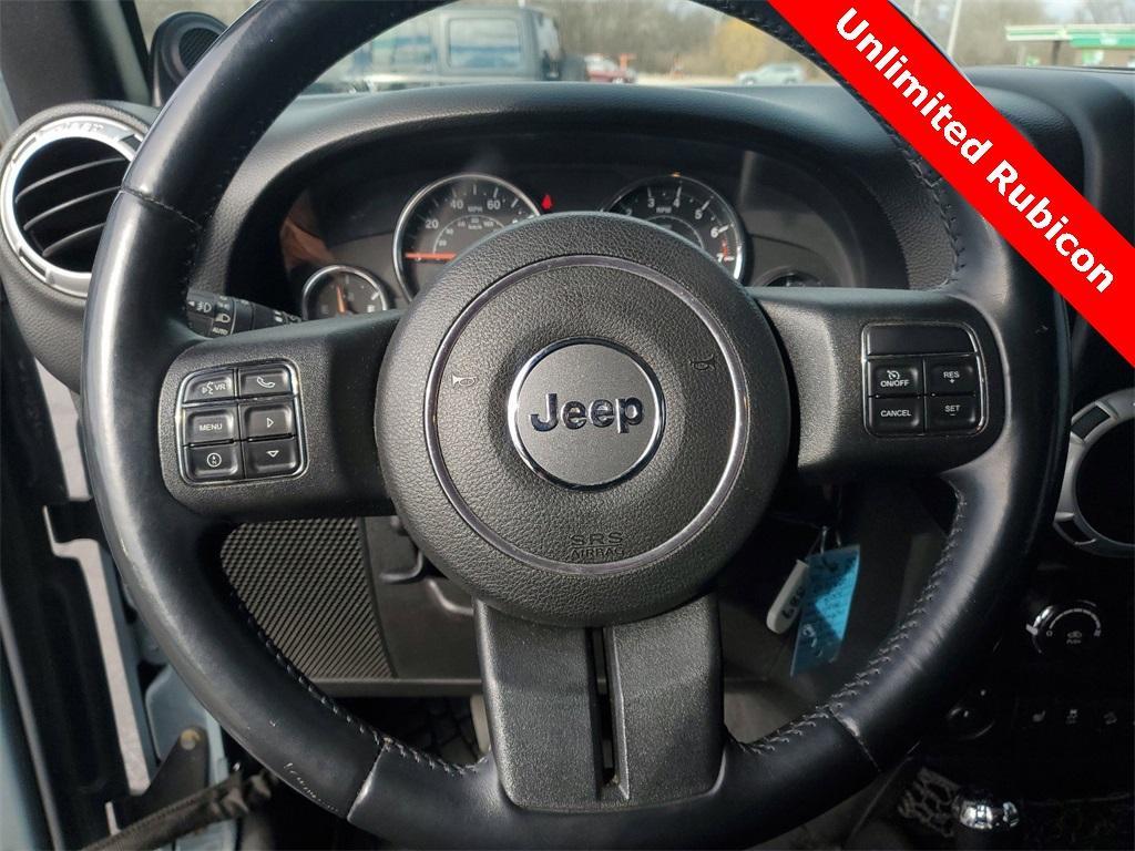 used 2014 Jeep Wrangler Unlimited car, priced at $16,977