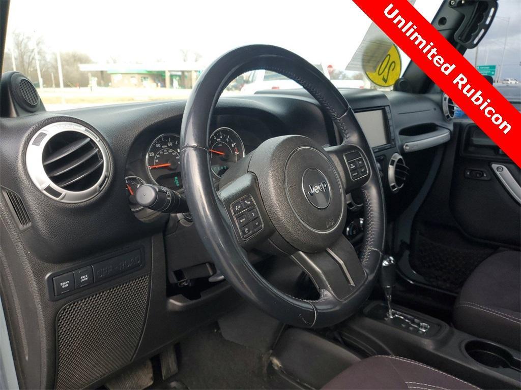 used 2014 Jeep Wrangler Unlimited car, priced at $16,977