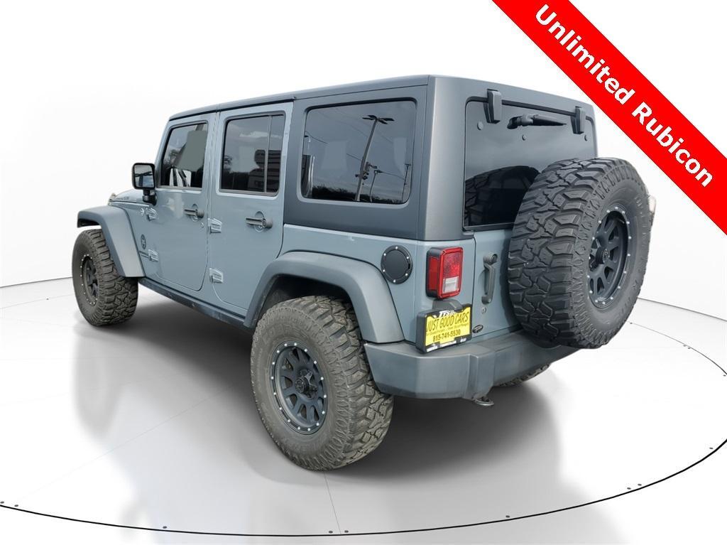 used 2014 Jeep Wrangler Unlimited car, priced at $16,977