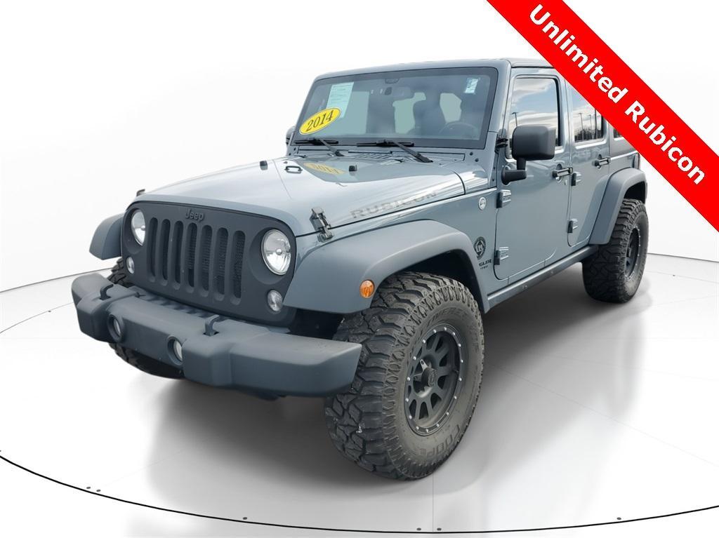 used 2014 Jeep Wrangler Unlimited car, priced at $16,977