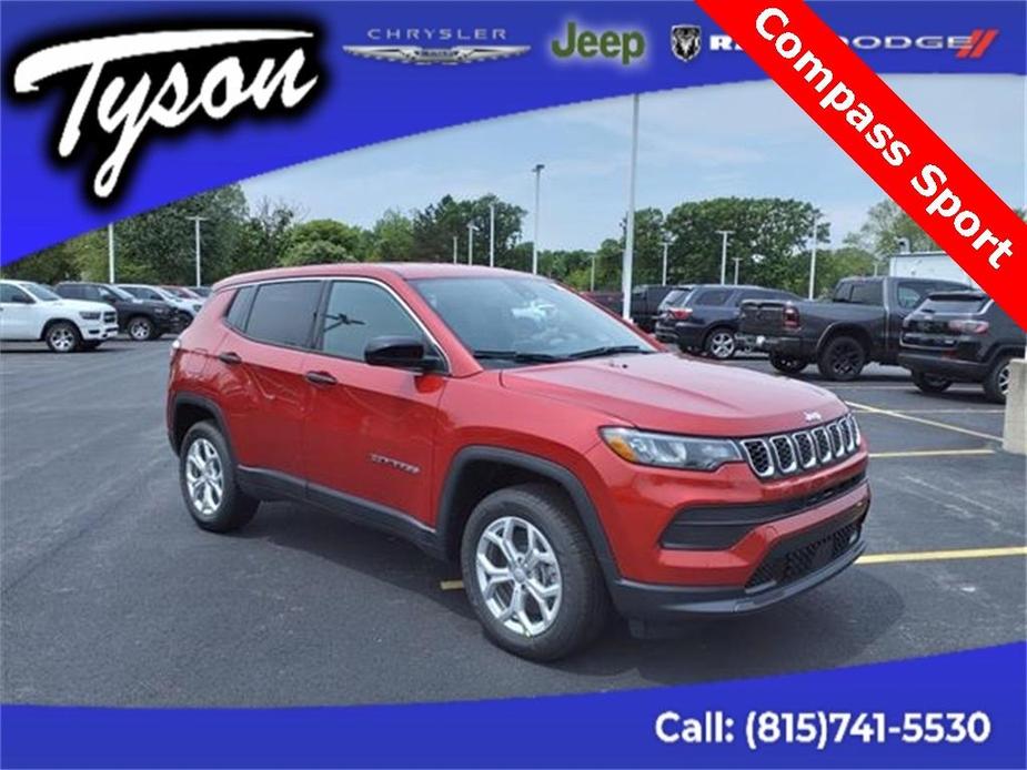 used 2024 Jeep Compass car, priced at $26,406