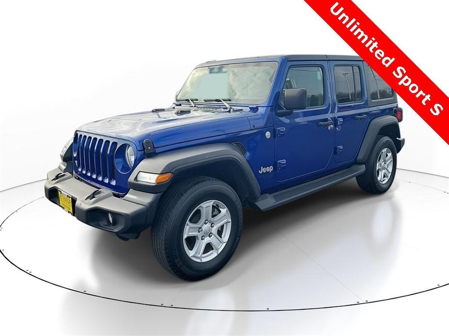 used 2018 Jeep Wrangler Unlimited car, priced at $24,977