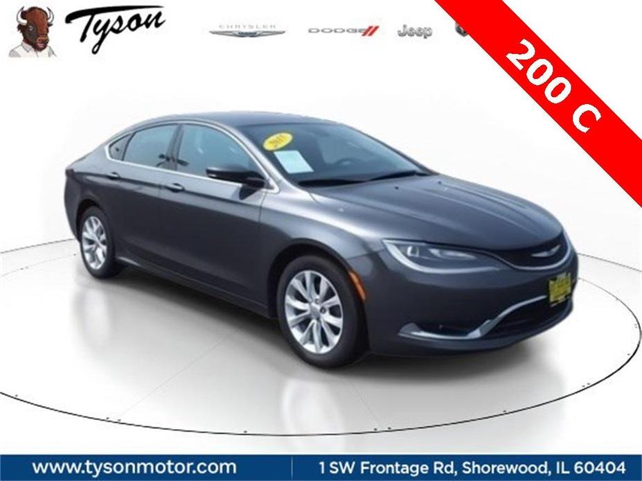 used 2015 Chrysler 200 car, priced at $7,995