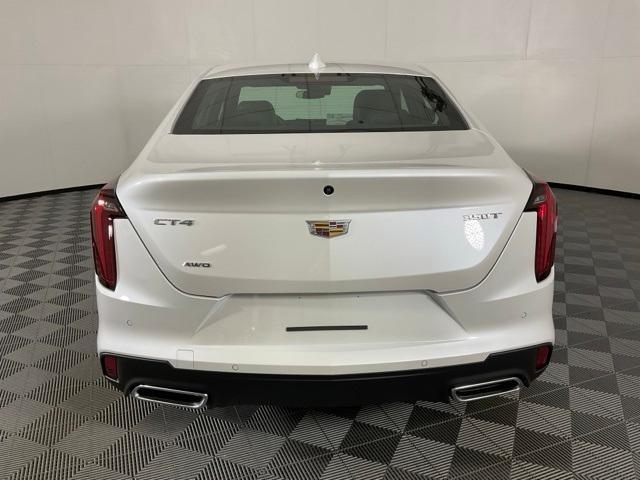 new 2025 Cadillac CT4 car, priced at $48,965